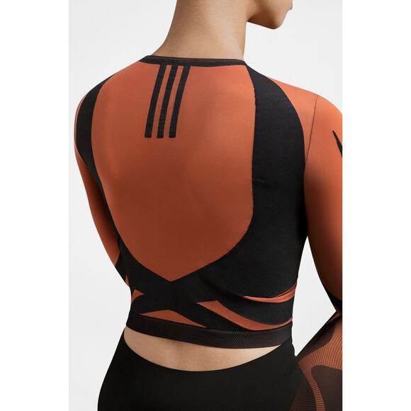 Wolford x Adidas Long Sleeve Top - XS - Sequoia/Black - Picture 5 of 5